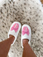 Pink Bow Slippers