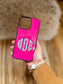 WESTERN MONOGRAM PHONE CASE