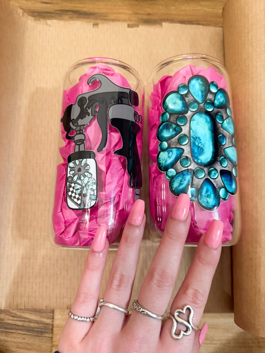 BUILD YOUR OWN 16 OZ GLASS CAN!!!