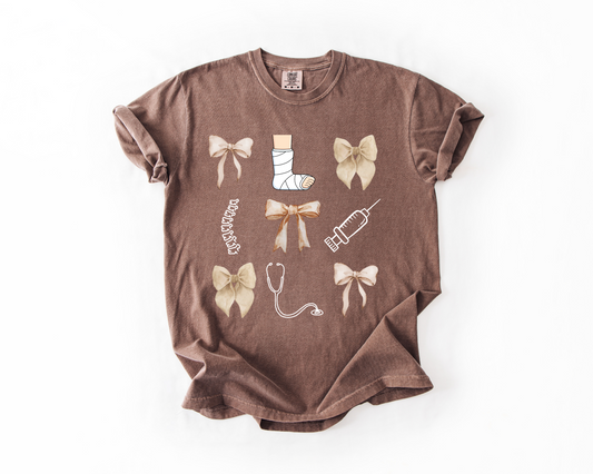 Coquette Orthopedics Doodle Comfort Colors Tee