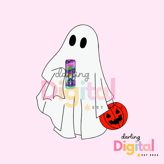 Halloween Alani Nu Witches Brew Ghost PNG