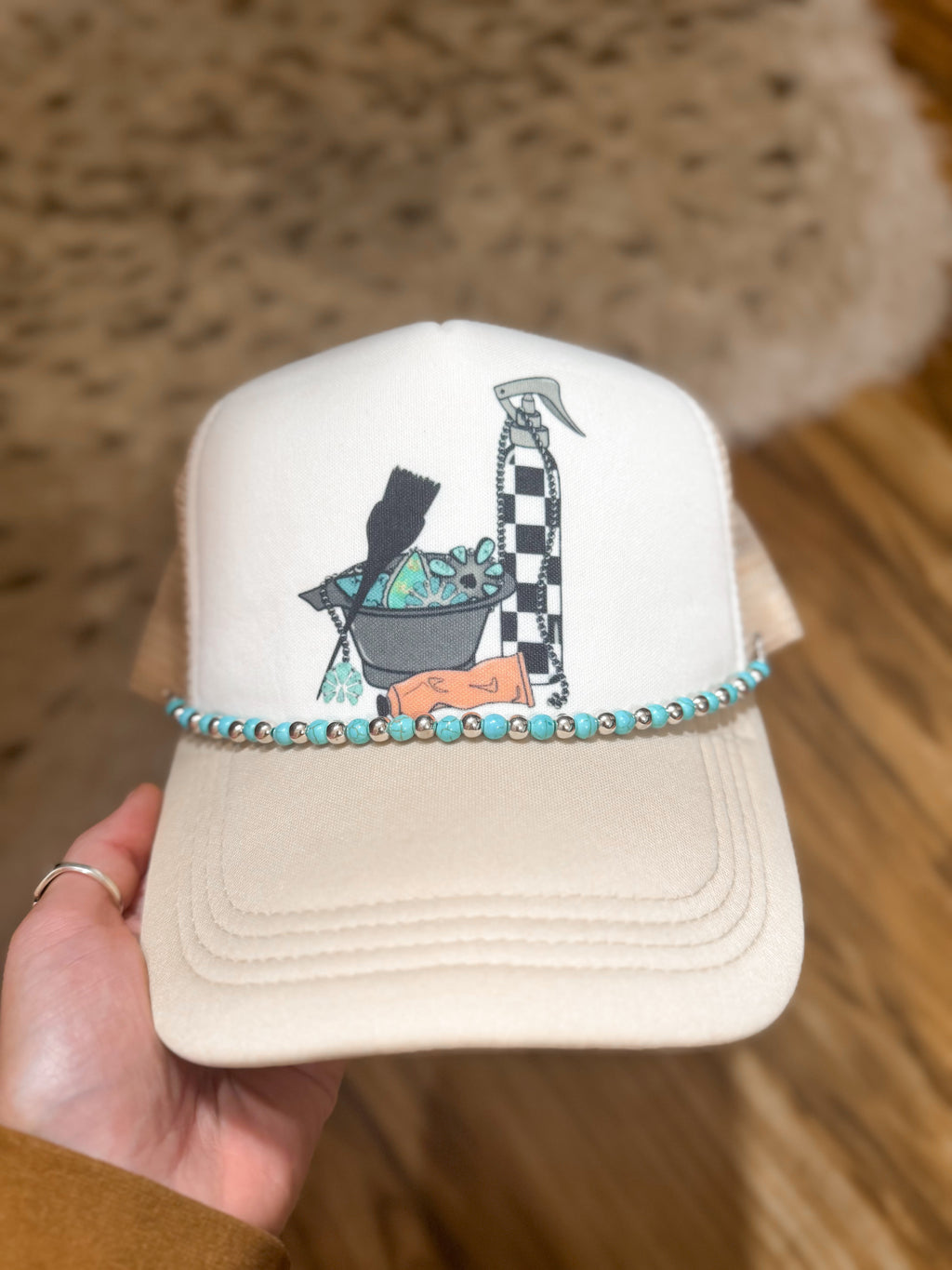 ADD ON: TRUCKER HAT ACCESSORIES