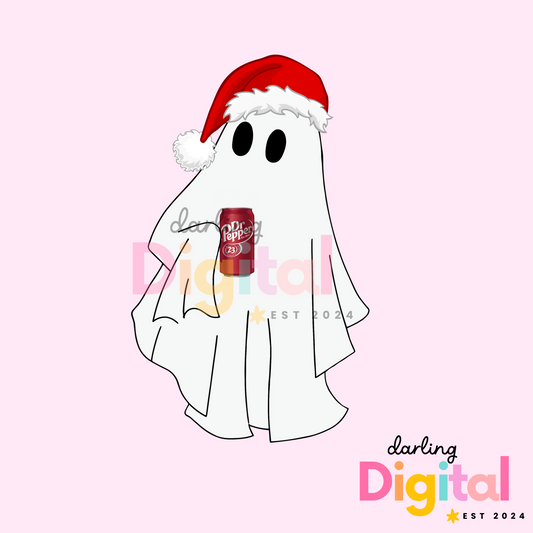 Christmas Dr.Pepper Ghost PNG