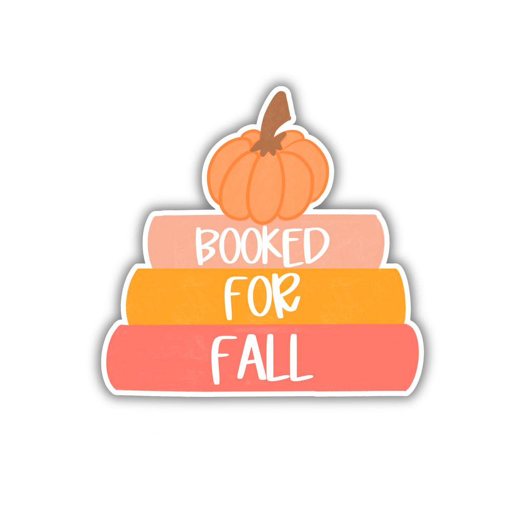 Booked For Fall Sticker