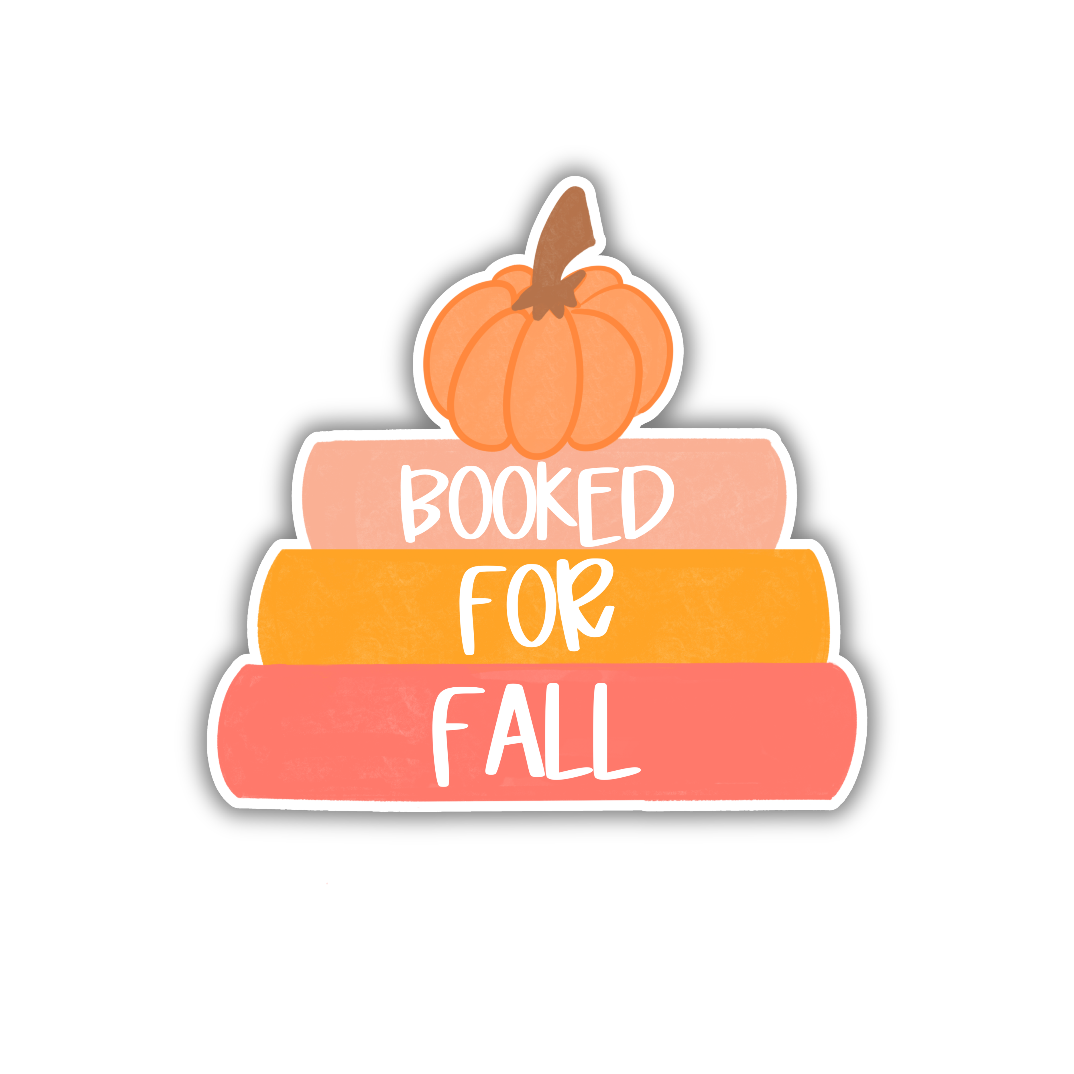Booked For Fall Sticker