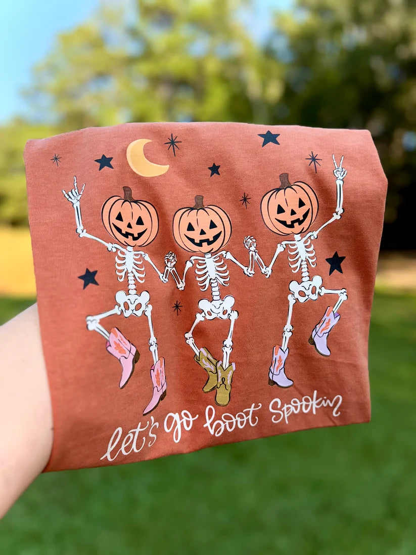 Let's go Boot Spookin Tee