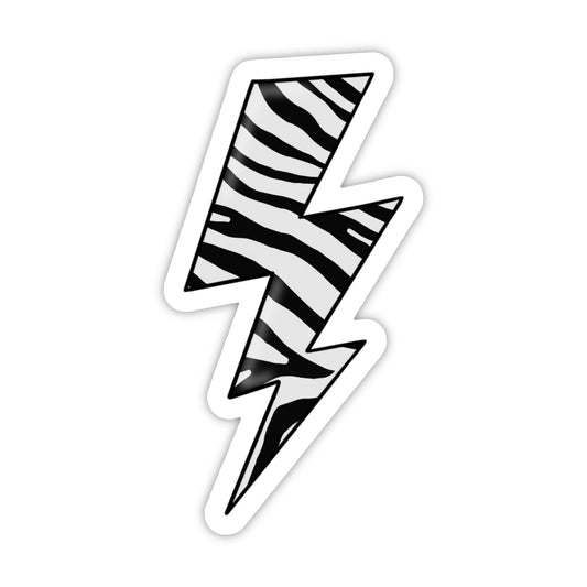 Wild Side Lightning Bolt Sticker