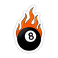 Hot Shot 8 Ball Sticker