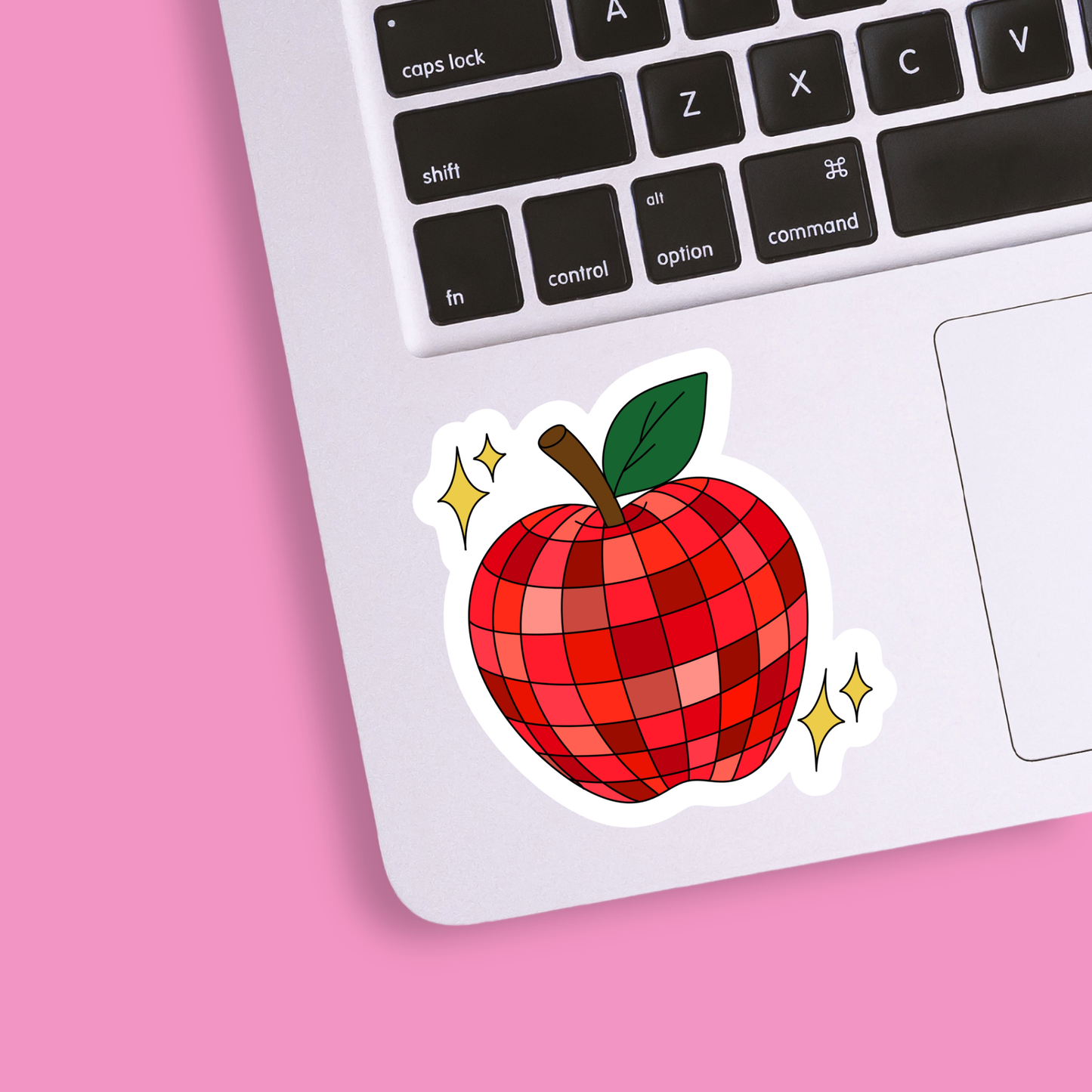 Groovy Apple Sticker