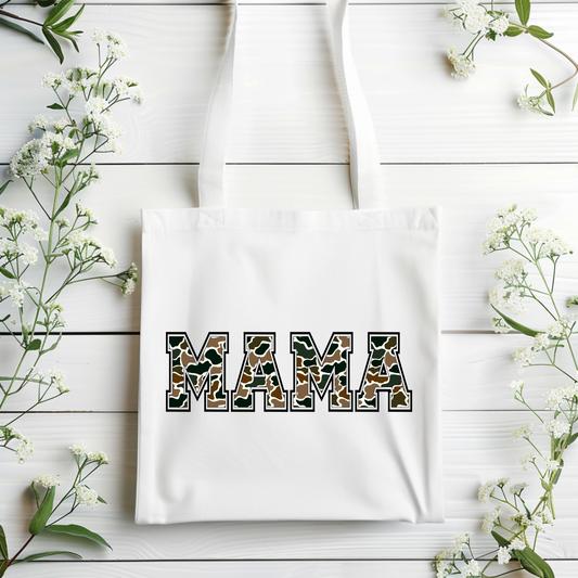 CAMO MAMA TOTE BAG