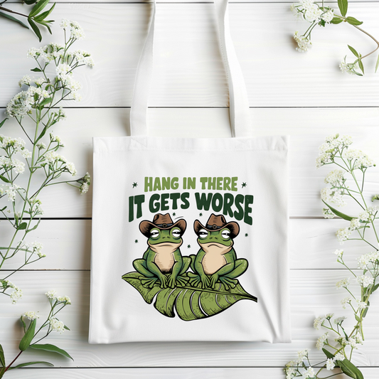 IT GETS WORSE TOTE BAG