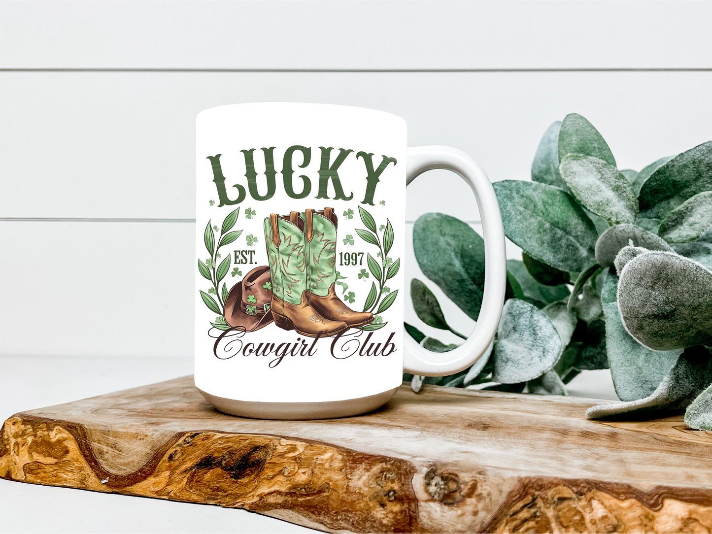 LUCKY COWGIRL CLUB MUG