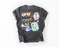 Coquette Bow Bracelet Disney Cinderella Comfort Colors Tee
