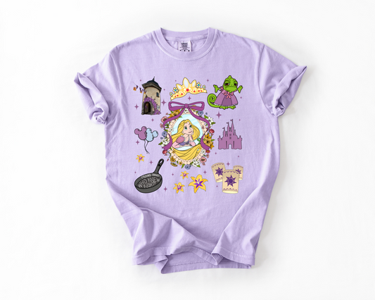 Coquette Tangled Comfort Colors Tee