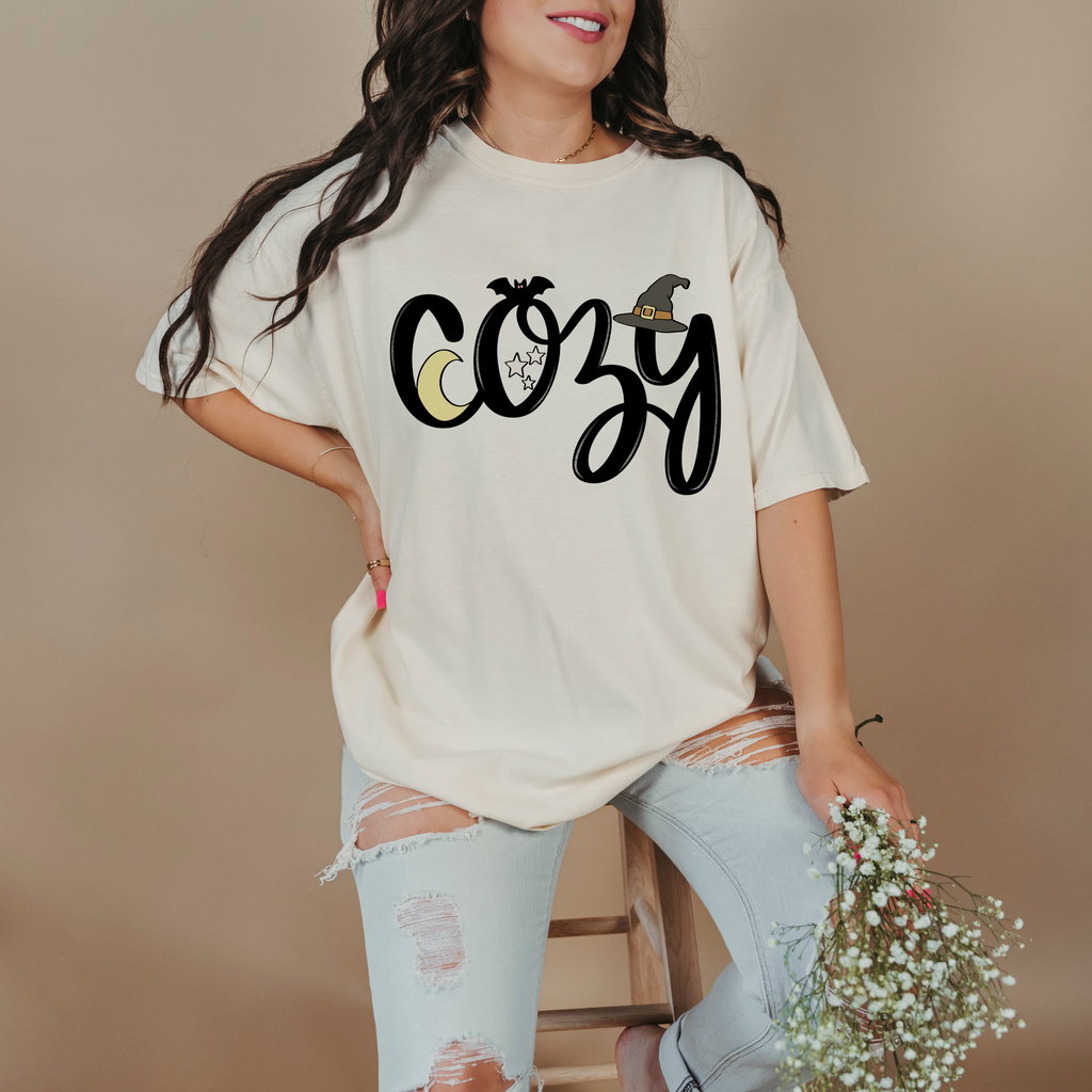 Cozy Under the Moon Tee