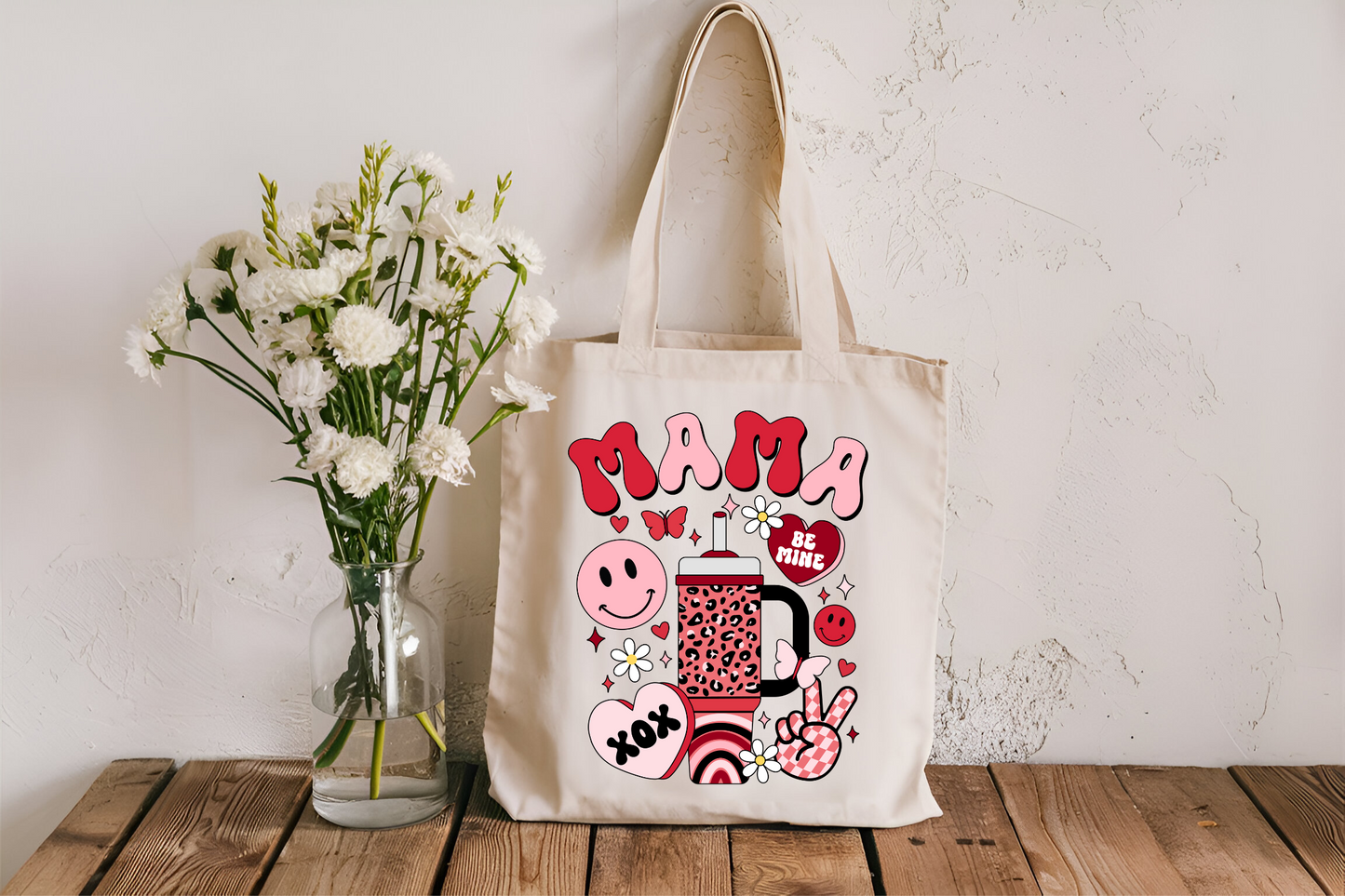 Mama Valentine's Tote Bag