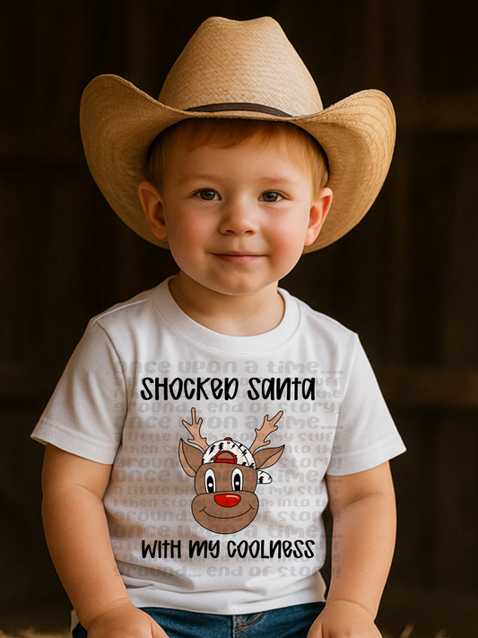 Shocked Santa With My Coolness 2 PNG