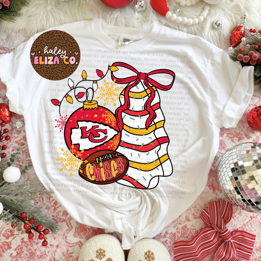 Christmas Trees Kansas City Football Collage