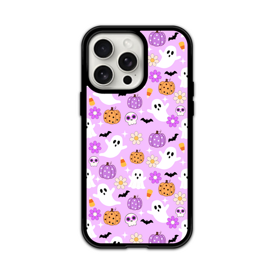 Purple Groovy Spooky Babe Phone Case