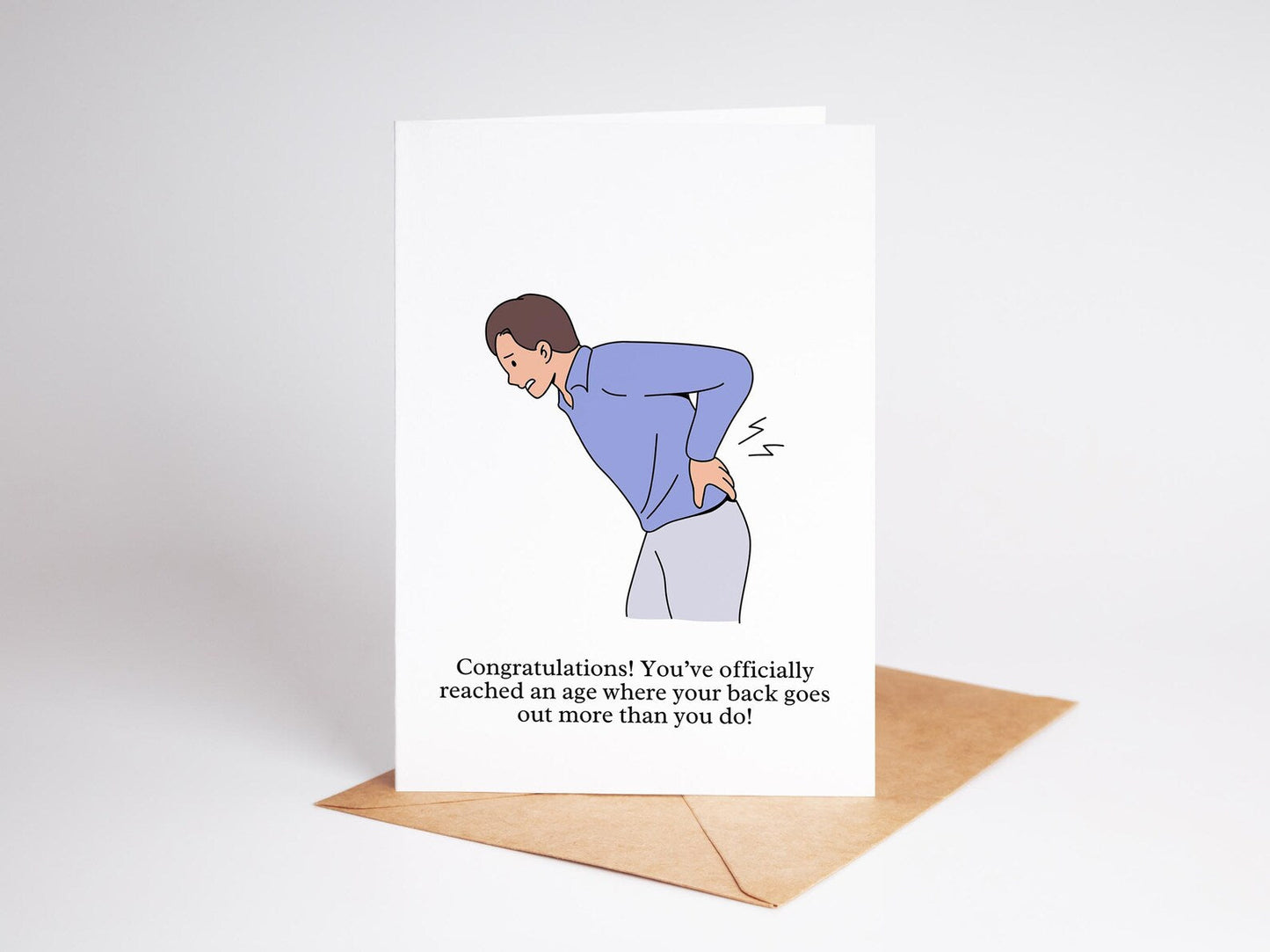 Your Back Goes Out More Than You Do Card