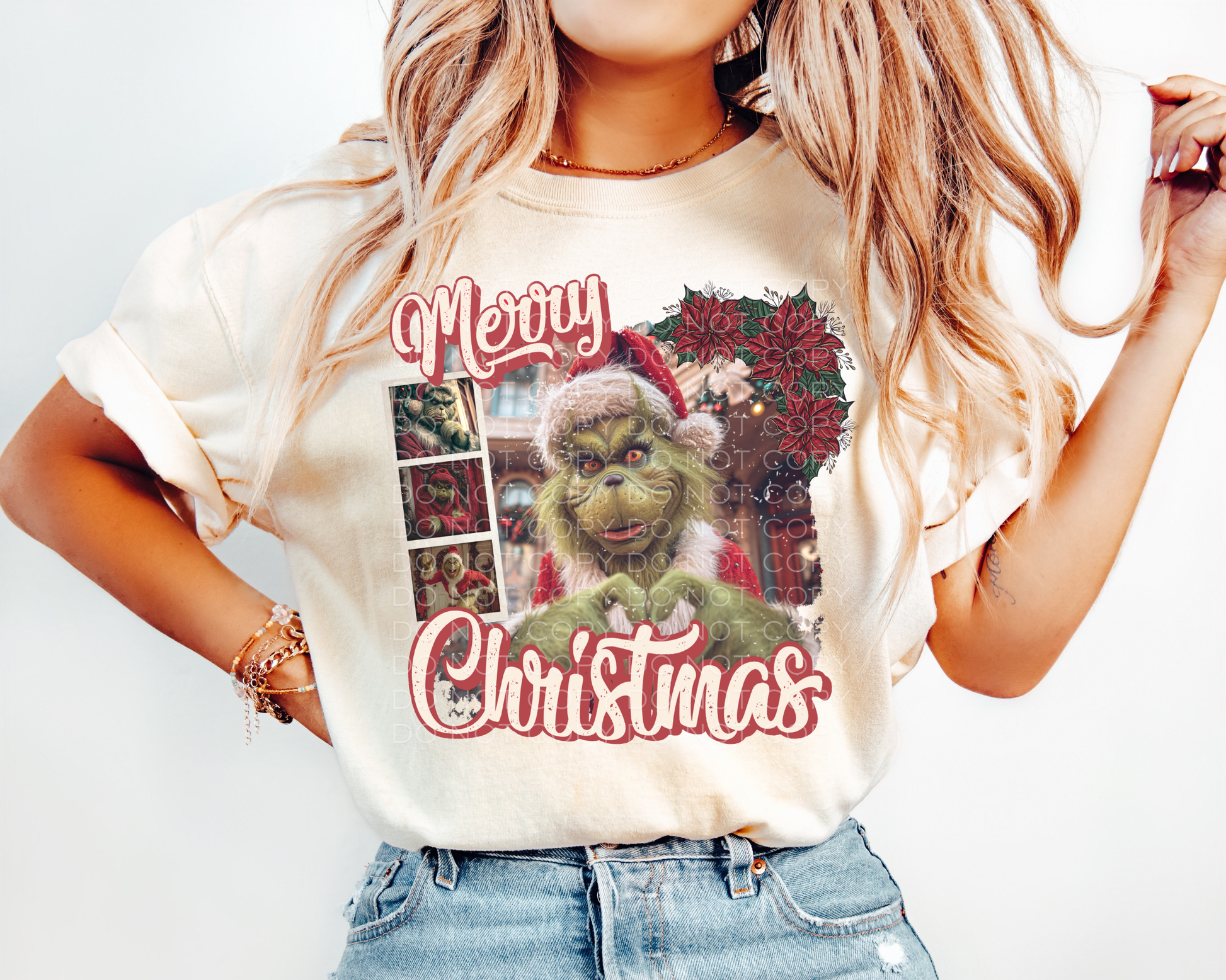 Retro Grinch Polaroid