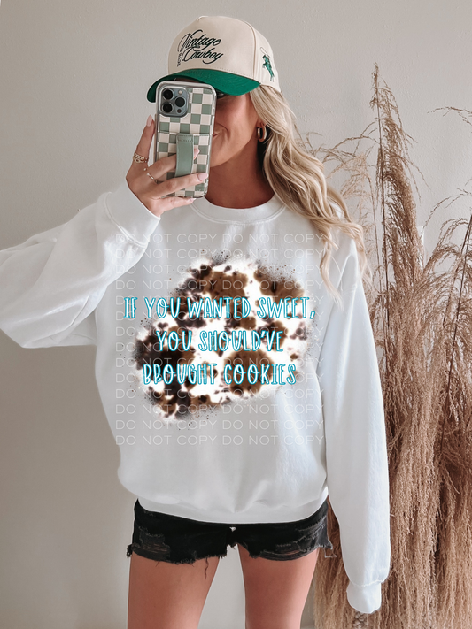 If You Wanted Sweet Cow Print