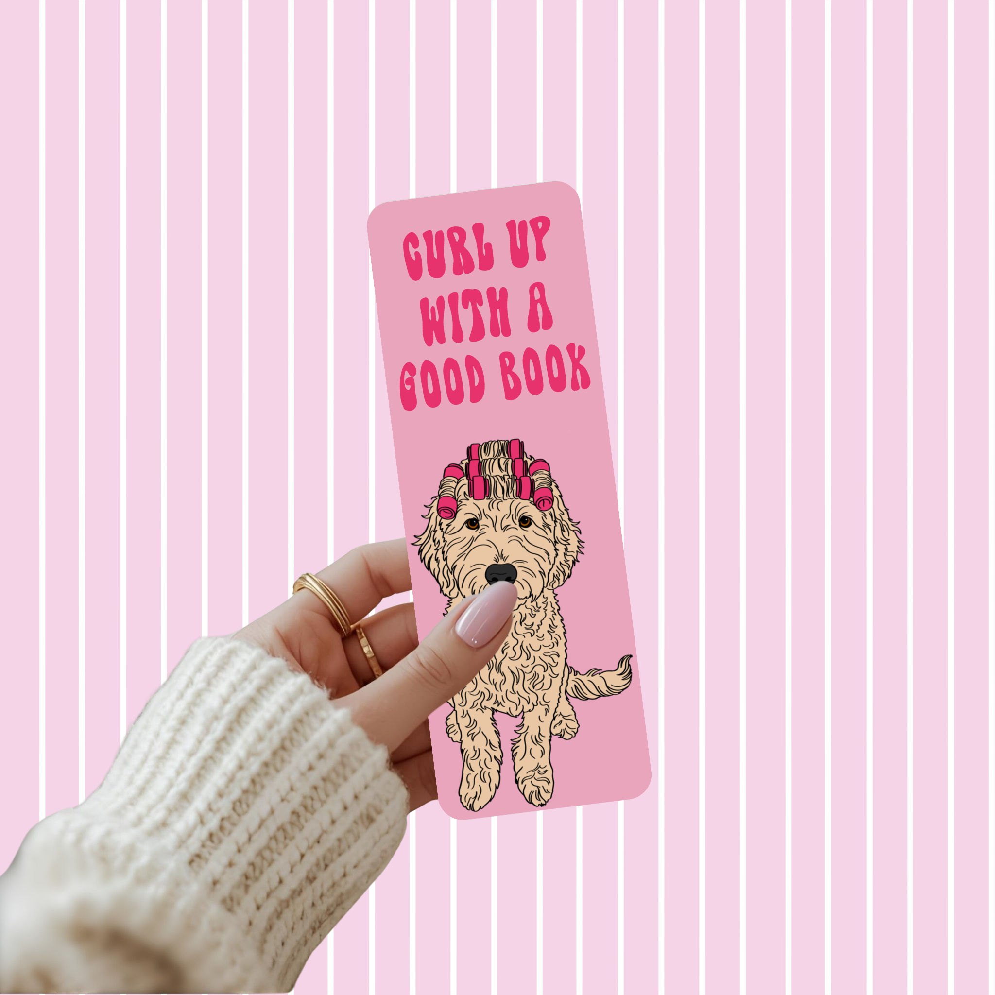 Curl Up With a Good Book Bookmark